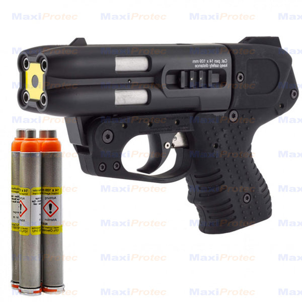 PISTOLET JPX4 JET DEFENDER COMPACT 2 + 4 CARTOUCHES SP3250