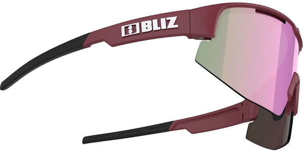 LUNETTE BLIZ MATRIX SMALL MATT BURGUNDY BROWN ROSE MIRR OZB7007