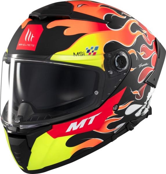 CASQUE MT HELMETS THUNDER 4 SV YAMANAKA 2024 B3 MATTE FF118SV