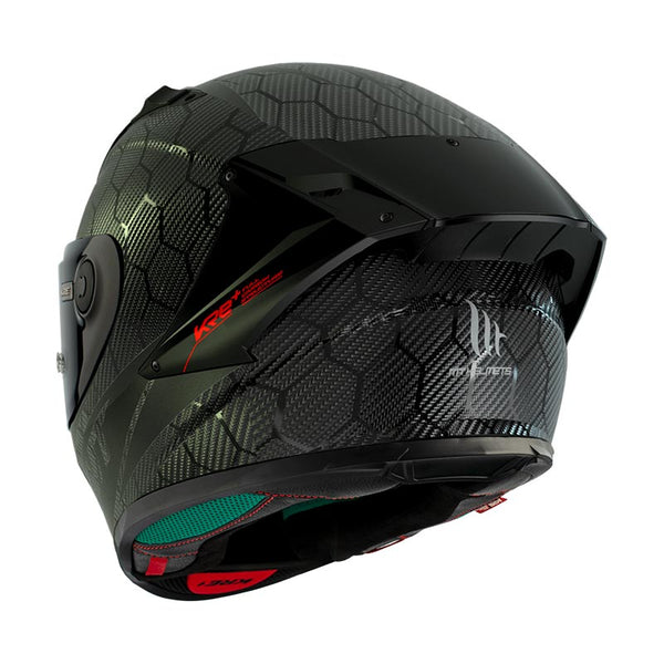 CASQUE MT HELMETS  PLUS KRE + S SOLID A11 CARBONE BRILLANT 135100001116