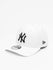 DESTOCKAGE CASQUETTE NEW ERA LEAGUE BASIC NEW YORK YANKEES BLANC SNAPBACK STRAPBACK