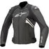 Blouson homologué Alpinestars Stella Gp Plus R V3 Leather Jacket Black White PRM26