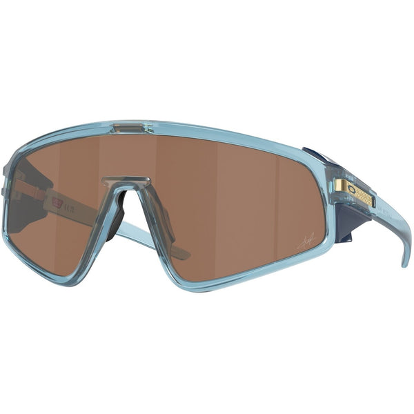 LUNETTE OAKLEY LATCH PANEL TRANS STONEWASH PRIZM TUNGSTEN KYLIAN MBAPPE SIGNATURE SERIES 0009404-0835