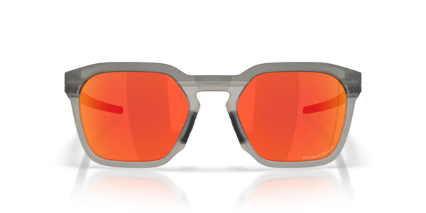 LUNETTE OAKLEY HSTN SQ 2.0 MATTE GREY SMOKE PRIZM RUBY POLARIZE 0009555 3315
