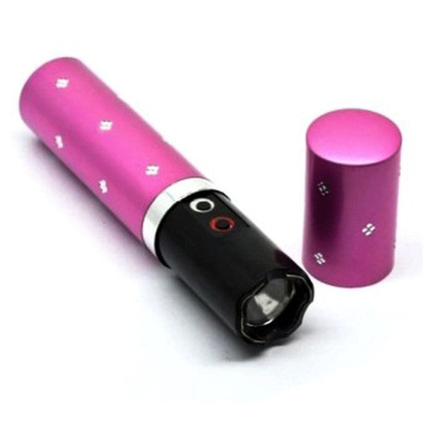 LAMPE TASER  GLOSS PINK PRAGA TECHNOLOGY  2 000 000 V