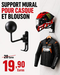 SUPPORT MURAL POUR CASQUE ET VESTE PXC1