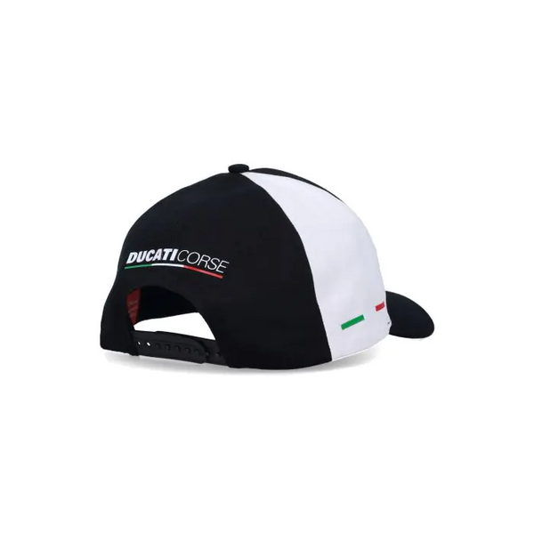 CASQUETTE MAN BASEBALL STRIPS AND DUCATI BADGE 25 46001