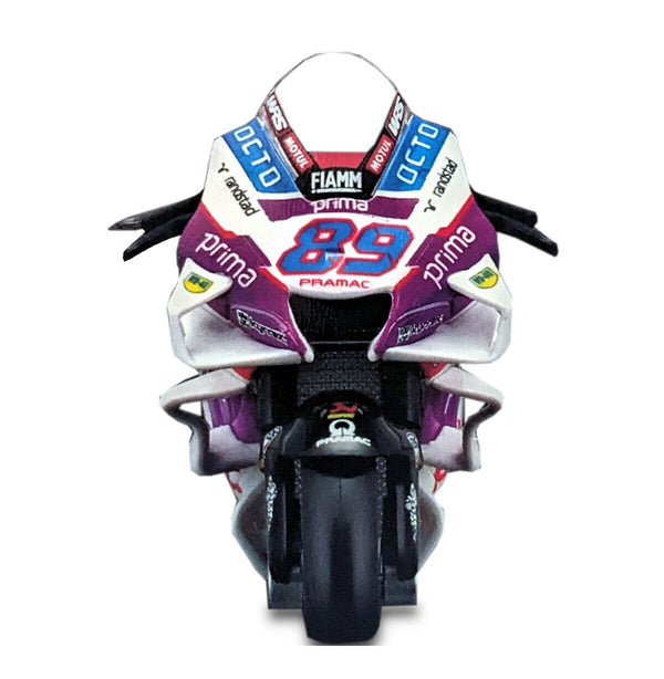 MINIATURE 1/18  MOTO GP 2022 DUCATI PRAMAC  MARTIN/ ZARCO  MAISTO