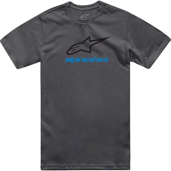 TEE-SHIRT ALPINESTARS ALWAYS 2.0 CSF CHARCL BLK BLUE 1214-73106 1818