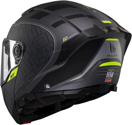 CASQUE MT HELMETS ATOM 2 DESTYNY C2 MATT