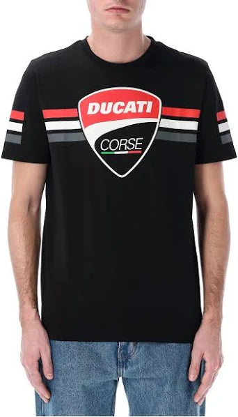 TEE SHIRT MAN STIPES DUCATI BADGE7 25 36004