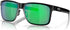SUNGLASSES WITH CASE HOLBROOK METAL MTT BLK W/ JADE IRID 004123