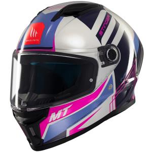 CASQUE MT HELMET FF126 STINGER 2 TRON C8 GLOSS COMBO RIDER PACK 5R LITE