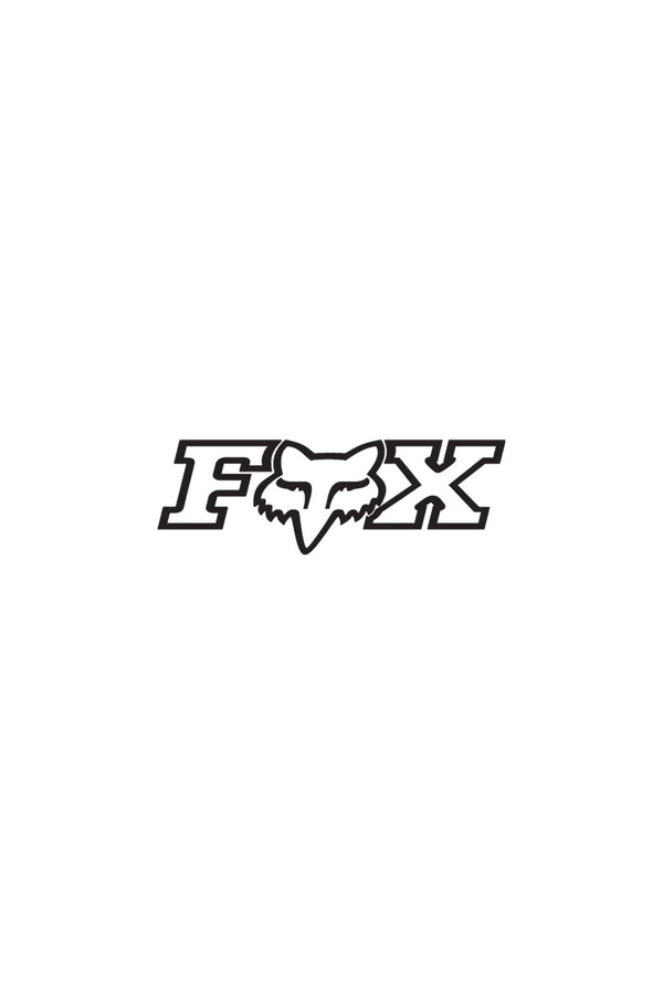 Stickers Autocollant Fox Racing F-Head-X Tdc Sticker 10 Inch Noir