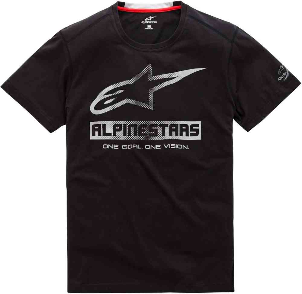 DESTOCKAGE Tee-Shirt Alpinestars Source Ride Dry Noir