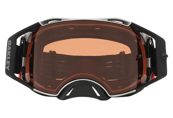 Masque Oakley Airbrake Mx Abmx Tuff Blocks Black Gunmetal W/Prizm Mx Torch