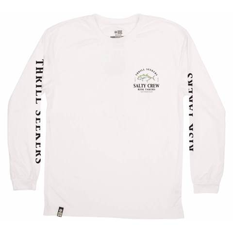 Sweat-Shirt Protection UV 40 Salty Crew Gt Ls Rashguard White