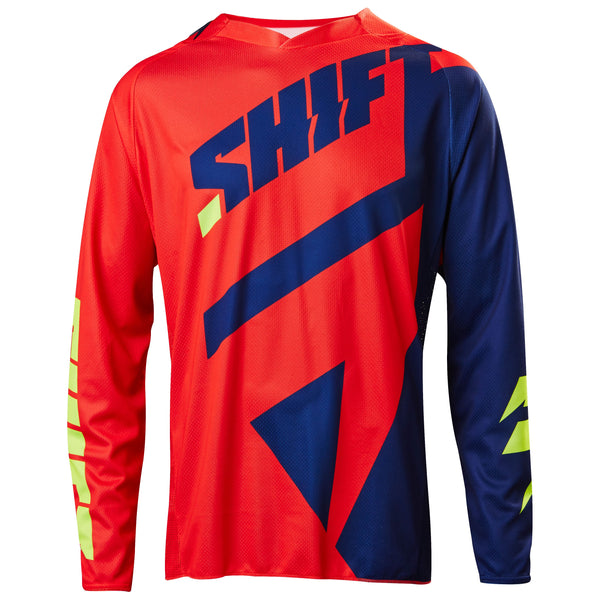 Maillot Cross Shift 3Lack Mainline Jersey Rouge