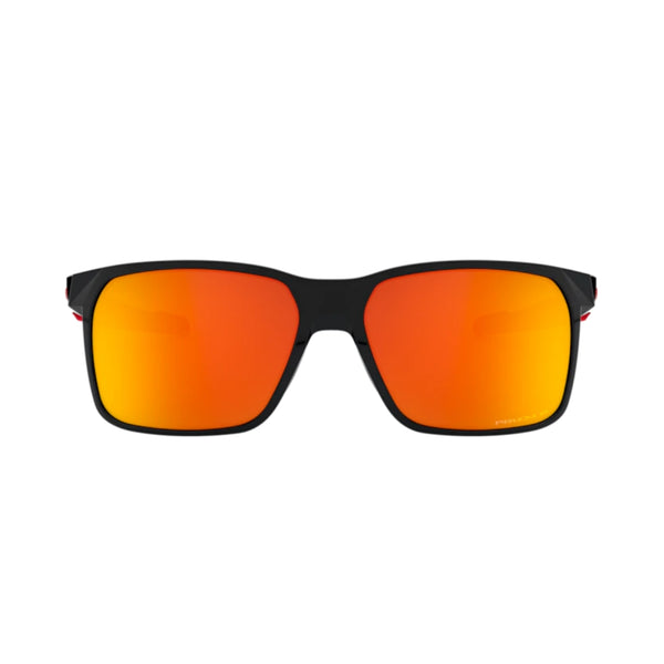 Lunette Oakley Portal X Polished black Prizm Ruby polarisé