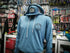 Sweat-shirt protection UV Salty Crew Palomar Tech Hood Mask blue