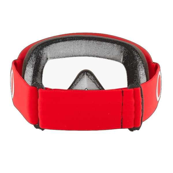 Masque Oakley O Frame Mx Sand Moto Red W/ Clear Rouge