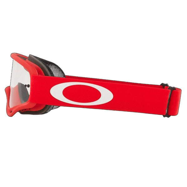 Masque Oakley O Frame Mx Sand Moto Red W/ Clear Rouge