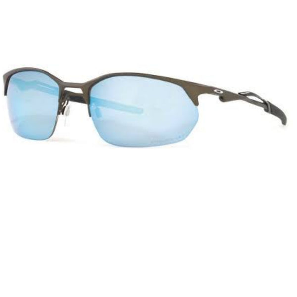 Lunette Oakley Wire Tap 2.0 Satin Lead Prizm Deep Water Polarisée