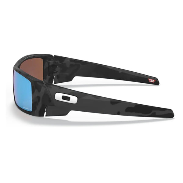 Lunette Oakley Gascan Matte Black Camo Prizm Deep Water Polarisée