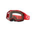 Masque Oakley Airbrake Mx Abmx Moto Red Clear