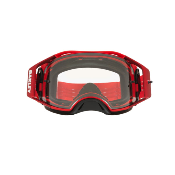 Masque Oakley Airbrake Mx Abmx Moto Red Clear