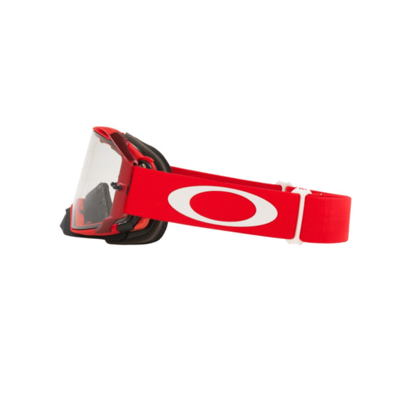 Masque Oakley Airbrake Mx Abmx Moto Red Clear