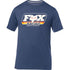 Tee-Shirt Fox Racing Throwback Bleu