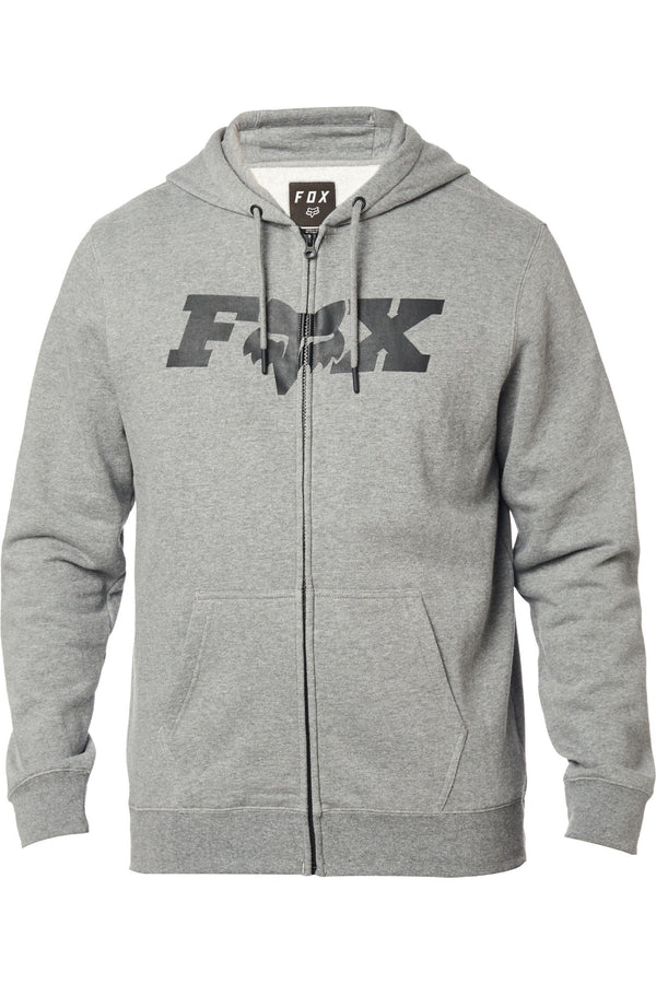 Sweat-shirt Fox Racing Legacy Fheadx Zip Fleece Gris Noir