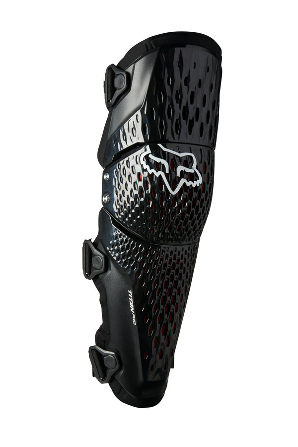 Genouillères Fox Racing Titan Pro D30 Knee Guard Noir