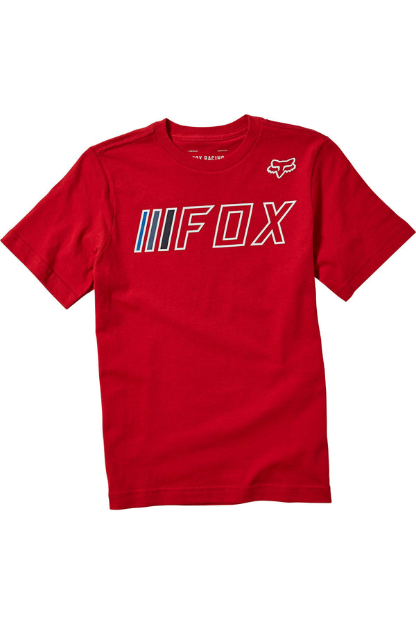 DESTOCKAGE Tee-Shirt Fox Racing Enfant Brake Check Rouge