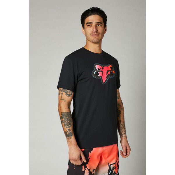 Tee-Shirt Fox Racing Pyre Noir Violet