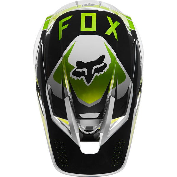 Casque Fox Racing V3 Mirer Noir Jaune Fluo