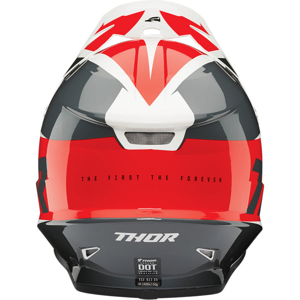 Casque Thor Helmet Sector Fader Noir Rouge