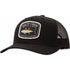 Casquette Salty Crew Fishmonger Retro Trucker Heather Black