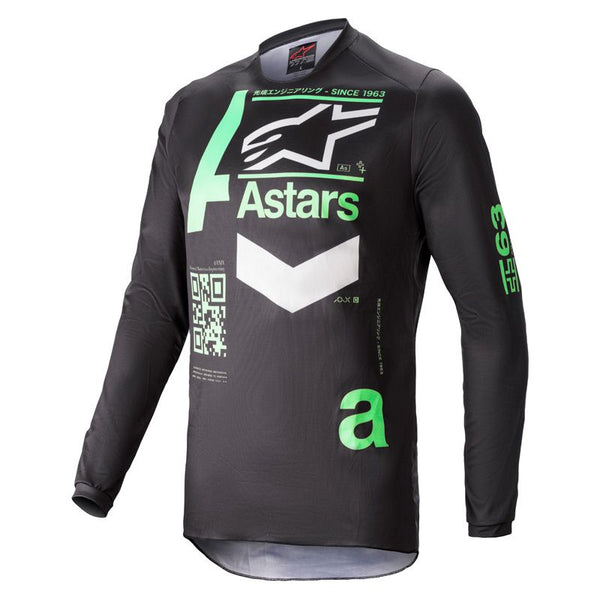 Maillot Alpinestars Fluid Chaser Black Mint
