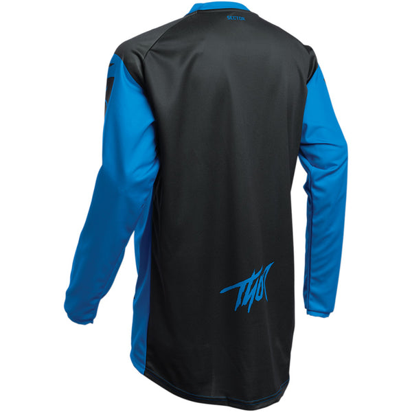 Maillot Cross Enfant Thor Youth Sector Link Blue Jersey