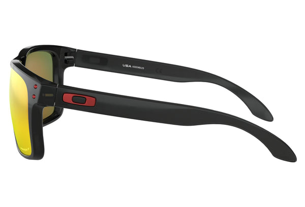 Lunette Oakley Holbrook Xl Black ink Prizm Ruby Polarisée