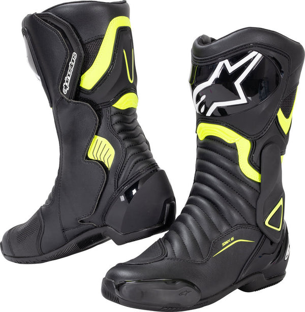 Bottes Alpinestars Smx-6 V2 Noir Jaune Fluo 2223017 155