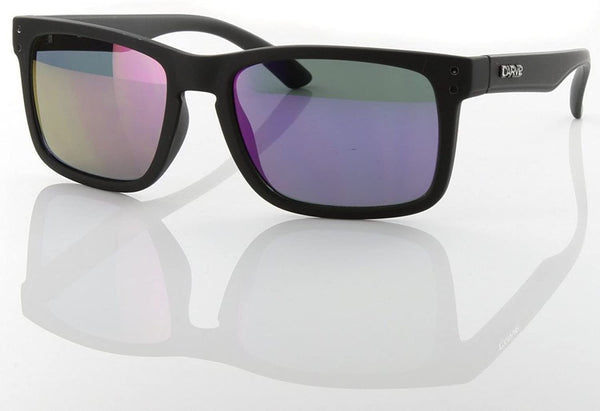 Lunette Solaire Carve Goblin Polarisée Noir Matte Violet