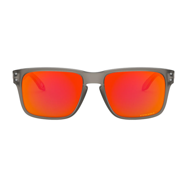 Lunette Oakley Holbrook Xs Matte Grey Ink Prizm Ruby Enfant