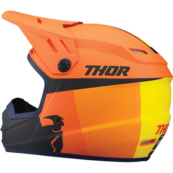 Casque Enfant Thor Youth Sector Racer Orange/Midnight Helmet