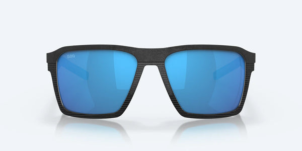 Lunette Costa Sunglasses Antille 04G Net Black Gray Blue Mirror Polarisée 580G 06S9083 2165