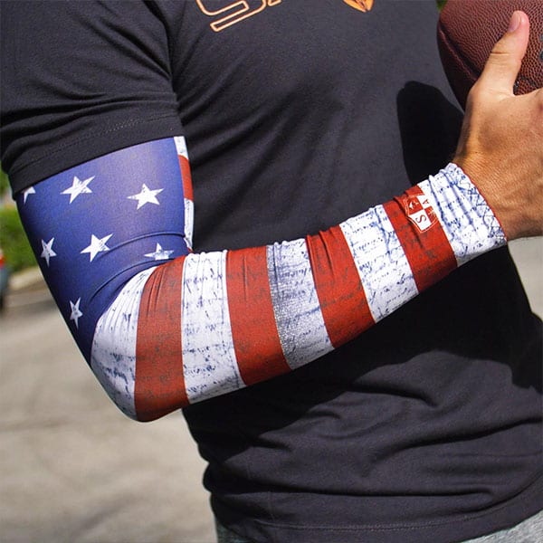 Protège avant-bras SA FISHING Arm Sleeve American Flag (Paire)