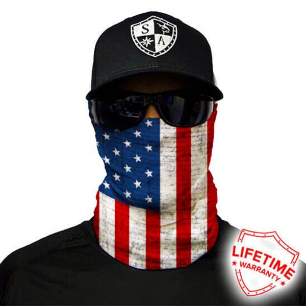 Protège-visage SA FISHING American Flag