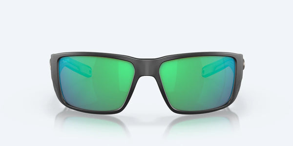 Lunette Costa Sunglasses BlackFin Pro 11 Matte Black Green Mirror Polarisée 580G 06S9078 7311